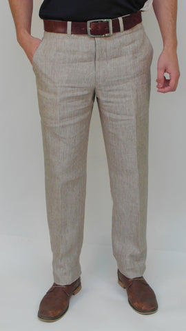 Gala - M9 - Dress Pant - Linen Marco - Sizes 30 to 46 - BrownsMenswear.com - 1