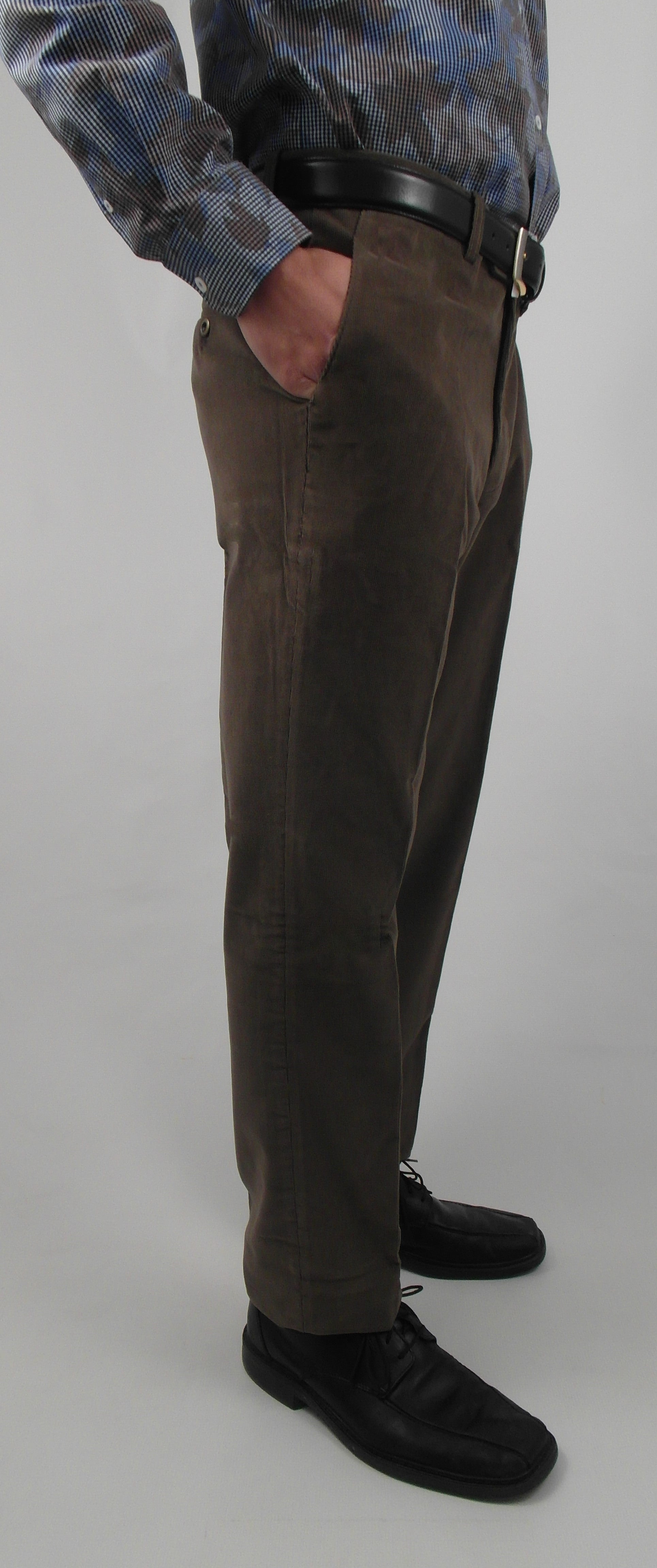 Buy Lauren by Ralph Lauren men classic fit stretch corduroy pants brown  Online | Brands For Less