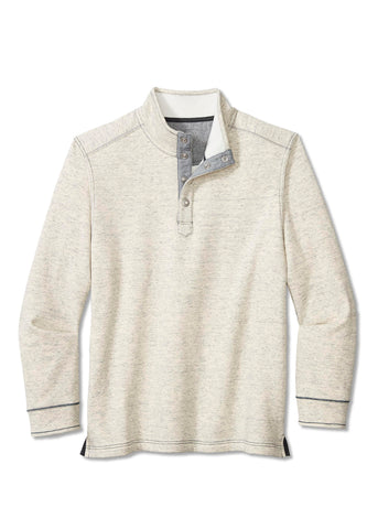 Tommy Bahama - Summit Snap Mock Sweatshirt - Classic Fit - ST226114 Clearance