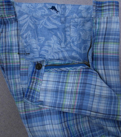 Plaid and Floral Reversible Men's Short by Tommy Bahama 