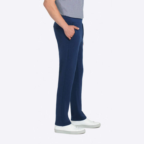 Bugatchi - Comfort Solid Drawstring Pant - Soft Cotton Blend - TF200P76