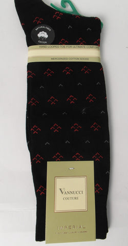 Vannucci Socks - Cotton Blend - Fancy - V1426