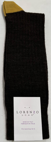Lorenzo Uomo - Socks - Fancy - Wool Blend - B8401112F22