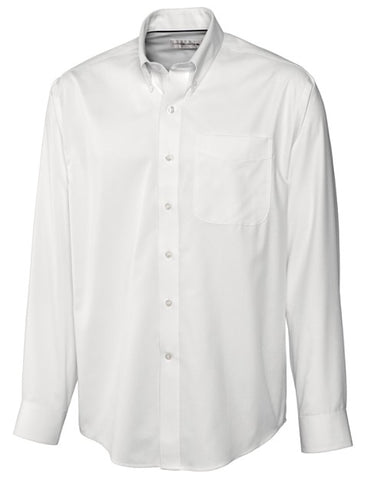 Cutter & Buck - Dress Shirt - Cotton Blend- Button Down Collar -Easy Care  MCW09180